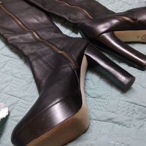 Michael Kors leather boots